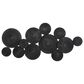 CosmoLiving by Cosmopolitan 23" x 48" Contemporary Abstract Wall Decor in Black, , large