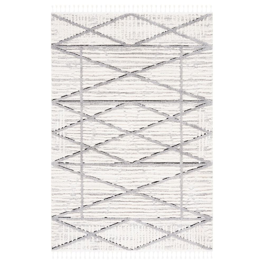 Safavieh Marrakesh MRK540F 5"3" x 7"6" Beige and Grey Area Rug, , large