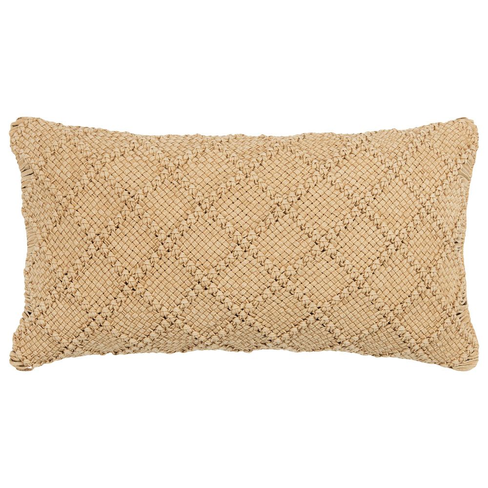 Rizzy Home Donny Osmond 14" x 26" Pillow Cover in Dark Gold, , large