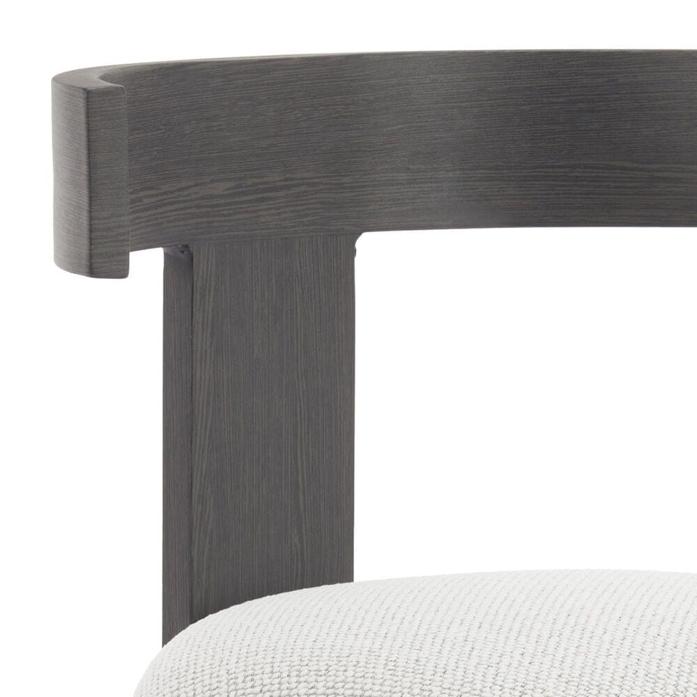Zuo Modern Tiana Side Chair with Black Frame in Beige, , large