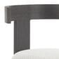 Zuo Modern Tiana Side Chair with Black Frame in Beige, , large