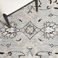 Safavieh Micro-Loop MLP384F 5" x 8" Gray and Ivory Area Rug, , large