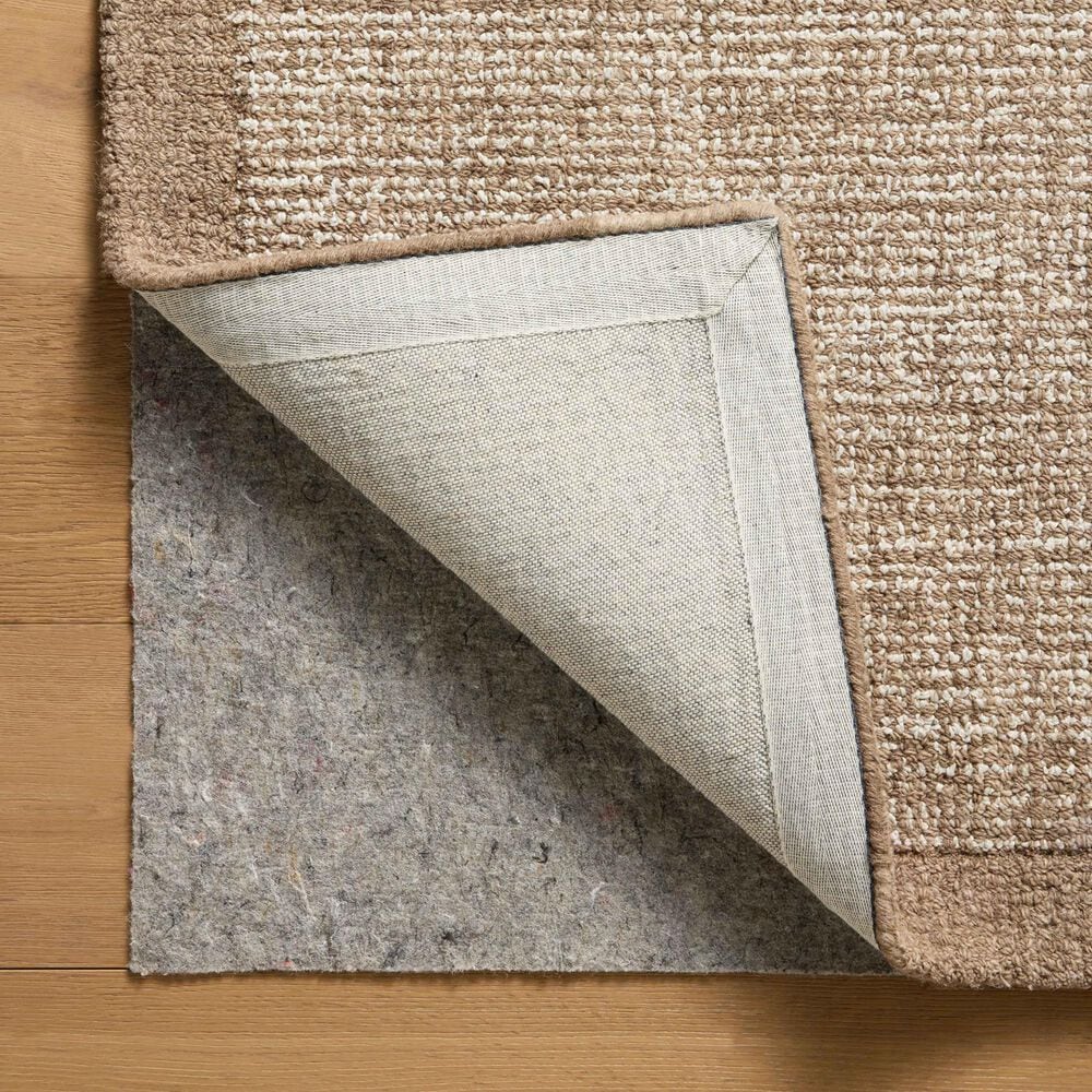 Magnolia Home Henley Ivory and Brown 2&#39;3&quot; x 3&#39;9&quot; Area Rug, , large