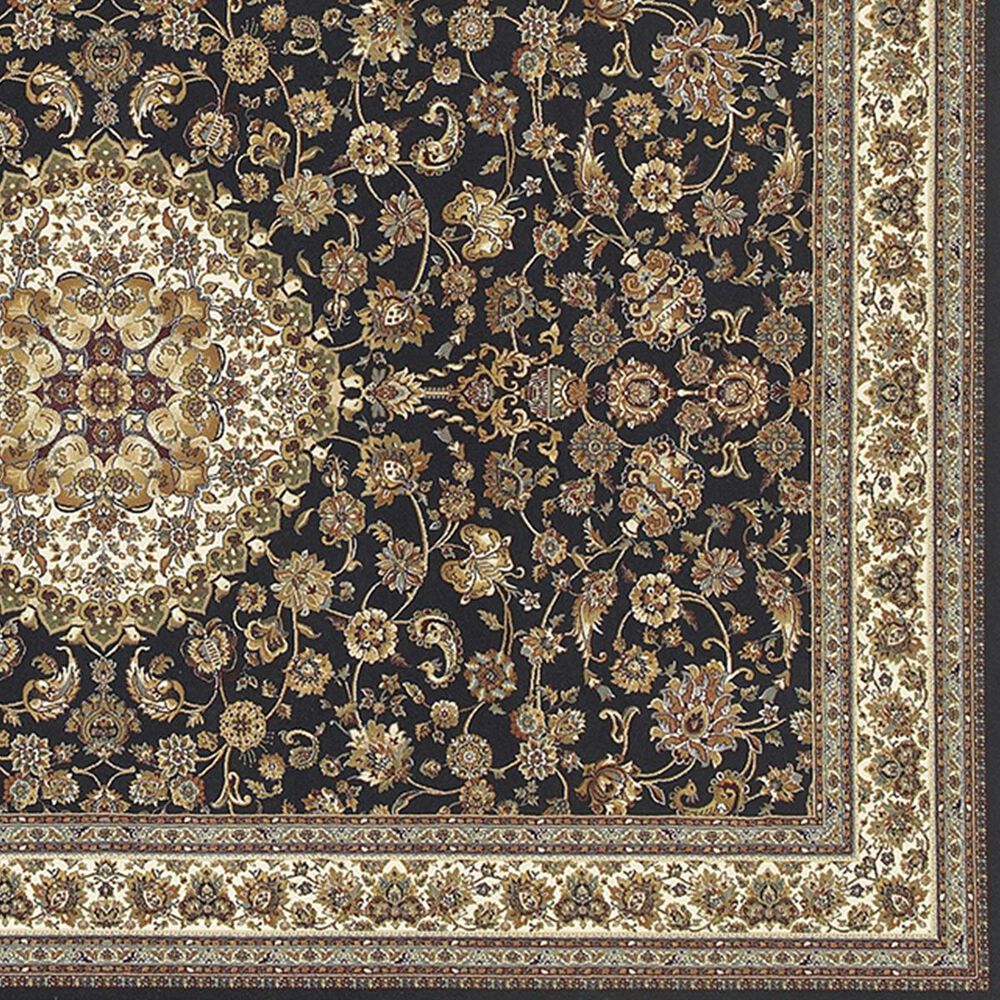 Oriental Weavers Masterpiece 033B 2&#39;3&quot; x 10&#39; Black Runner, , large