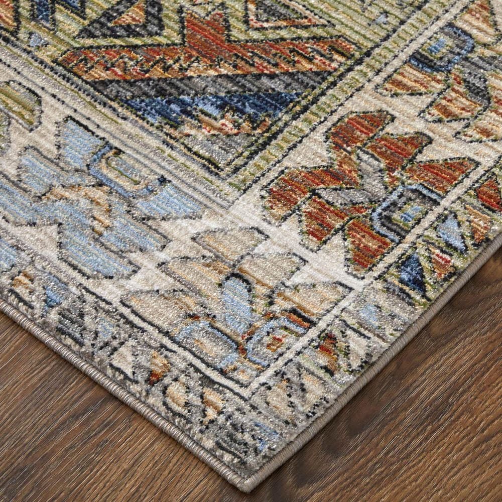 Feizy Melrose 9&#39; x 12&#39;8&quot; Ivory and Multicolor Area Rug, , large