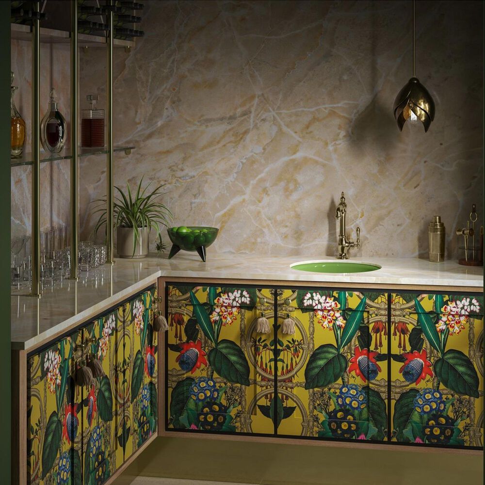 Kohler Porto Fino 18.5" Top-Undermount Single Bowl Bar Sinks in Fresh Green, , large