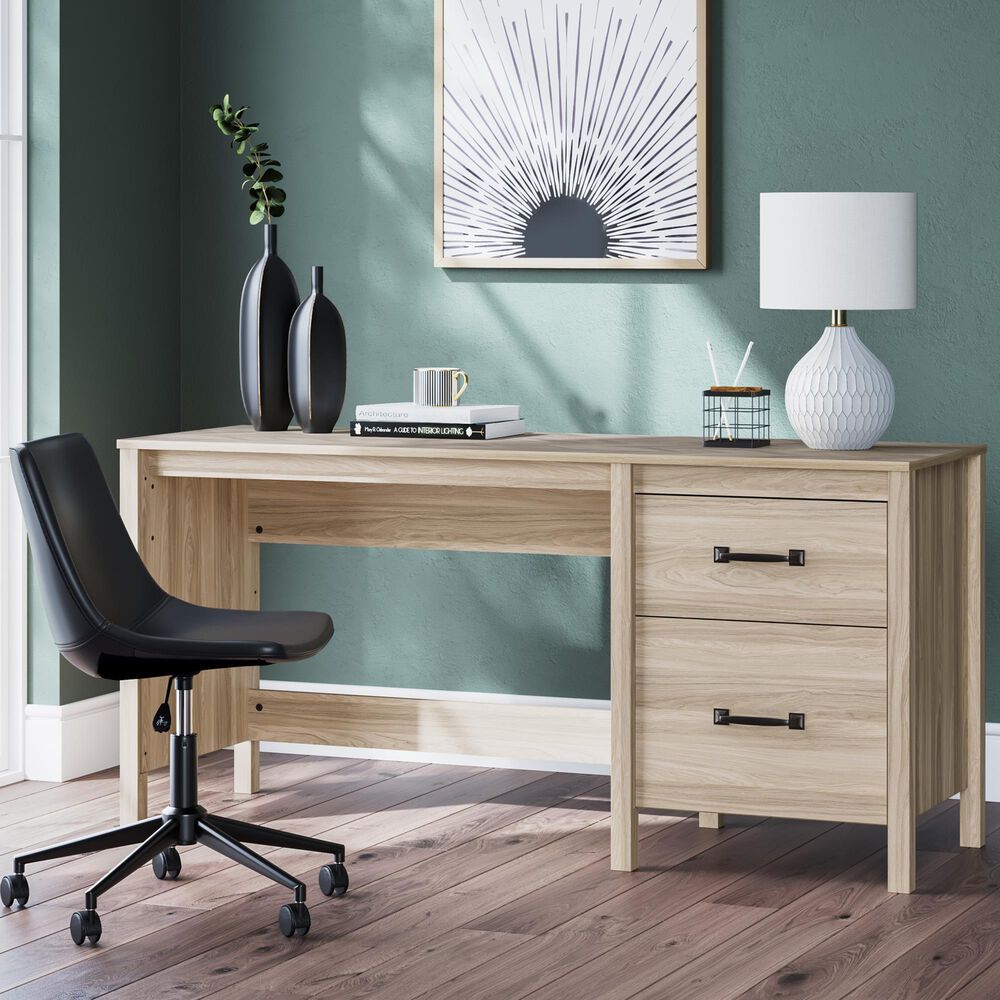 Ashley Battelle 60&quot; Home Office Desk in Tan, , large