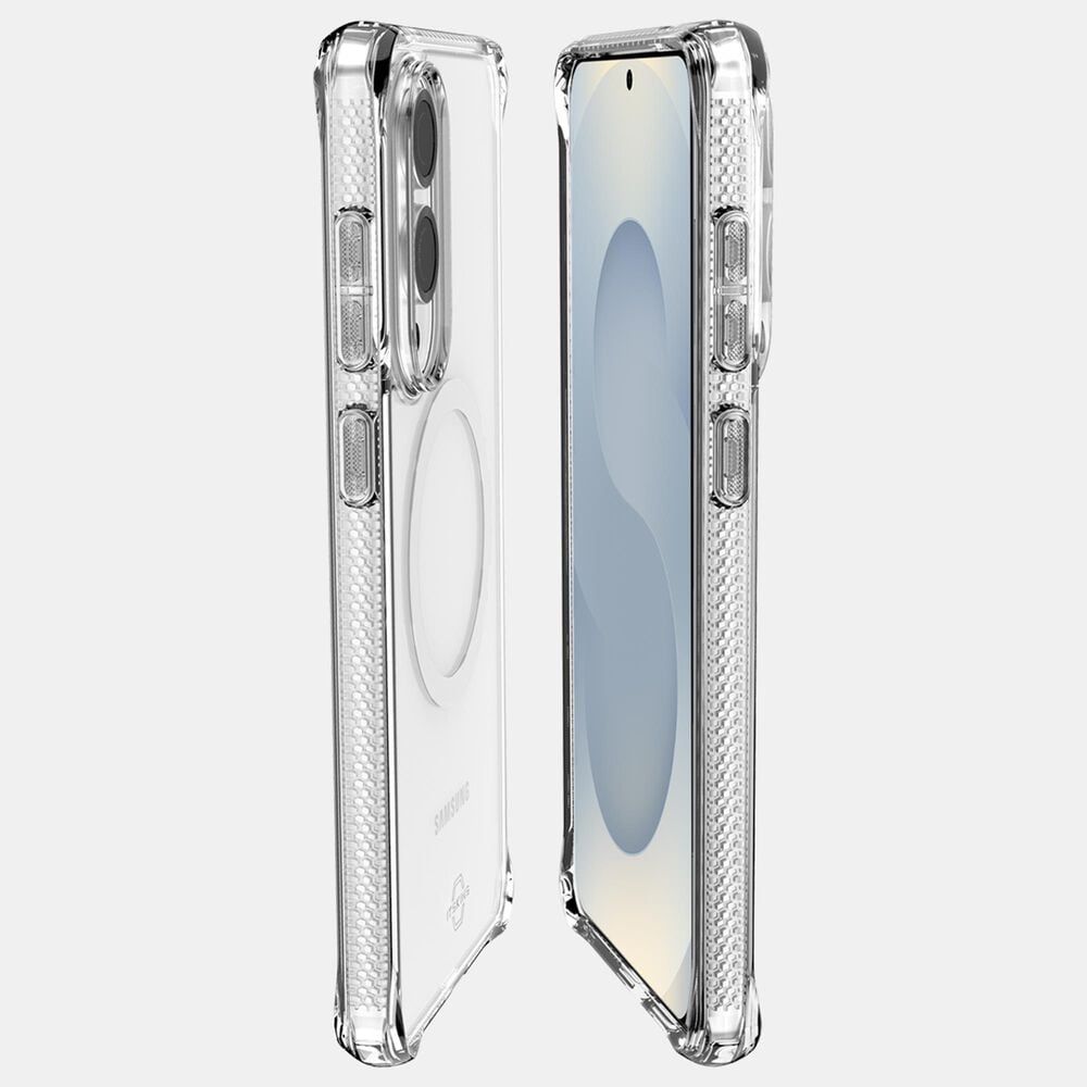 ITSkins Hybrid R Clear MagSafe Case for Samsung Galaxy S25 Edge in Clear, , large