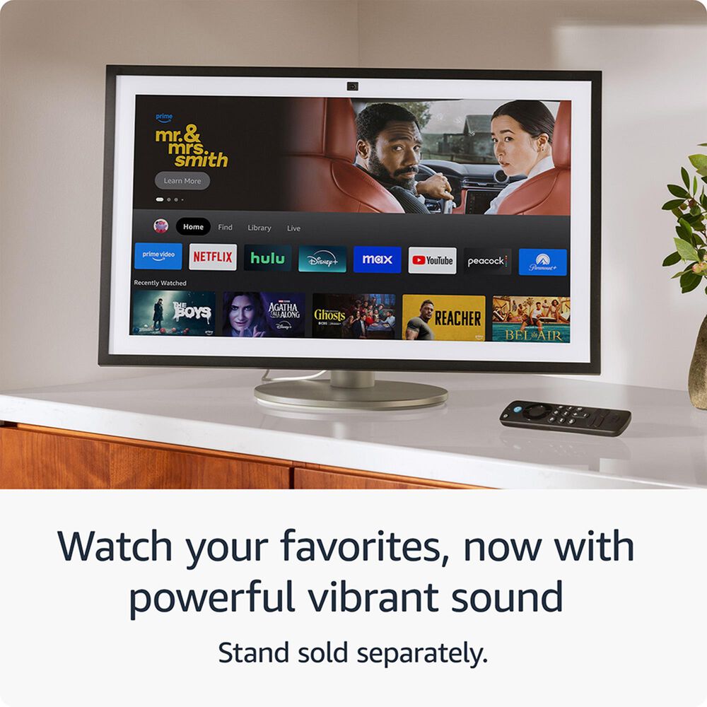 Amazon Echo Show 15 | A stunning HD 15.6&quot; smart kitchen TV for home organization with Alexa, , large