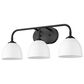 Golden Lighting Zoey 3-Light Bath Vanity in Matte Black, , large