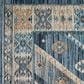 Loloi II Zion ZIO-02 7"6" x 9"6" Ocean and Gold Area Rug, , large