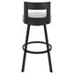 Blue River Flynn 26" Swivel Counter Stool in Black, , large