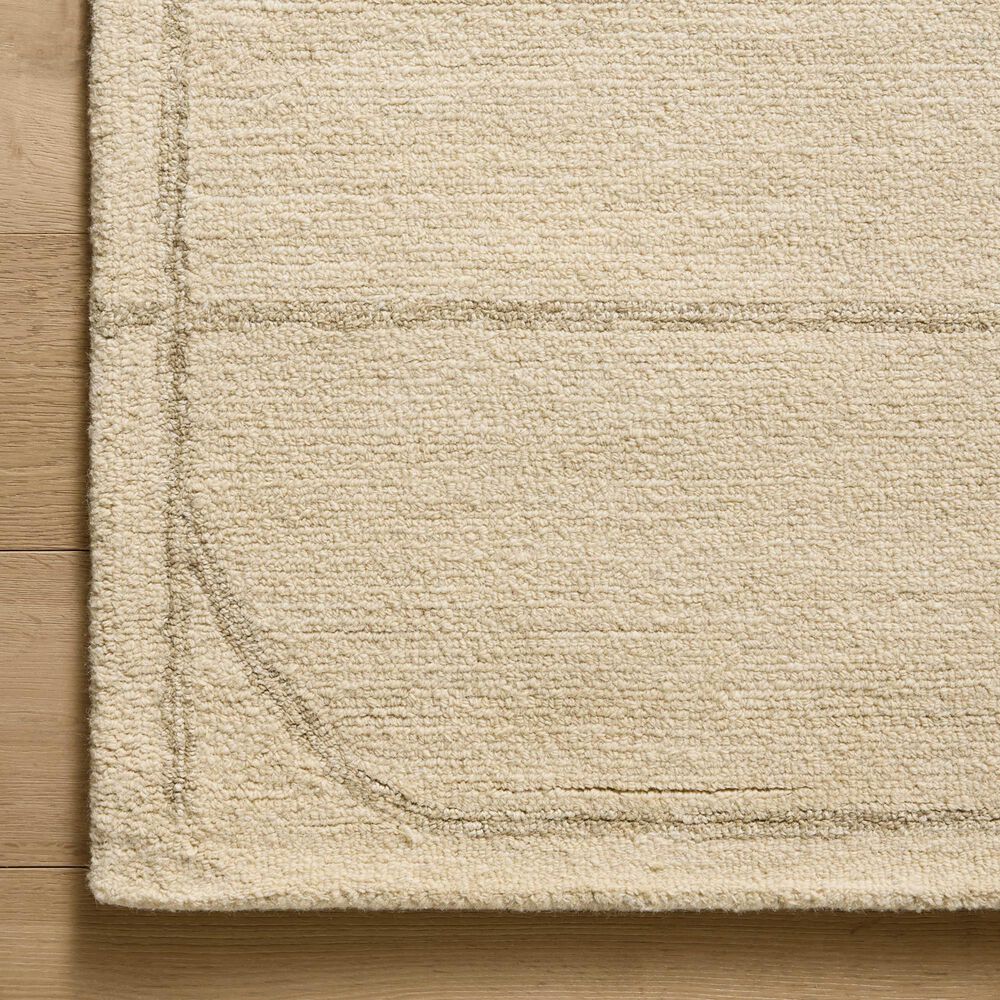 Jeremiah Brent x Loloi Barrow Ivory and Taupe 2&#39; x 5&#39; Runner, , large