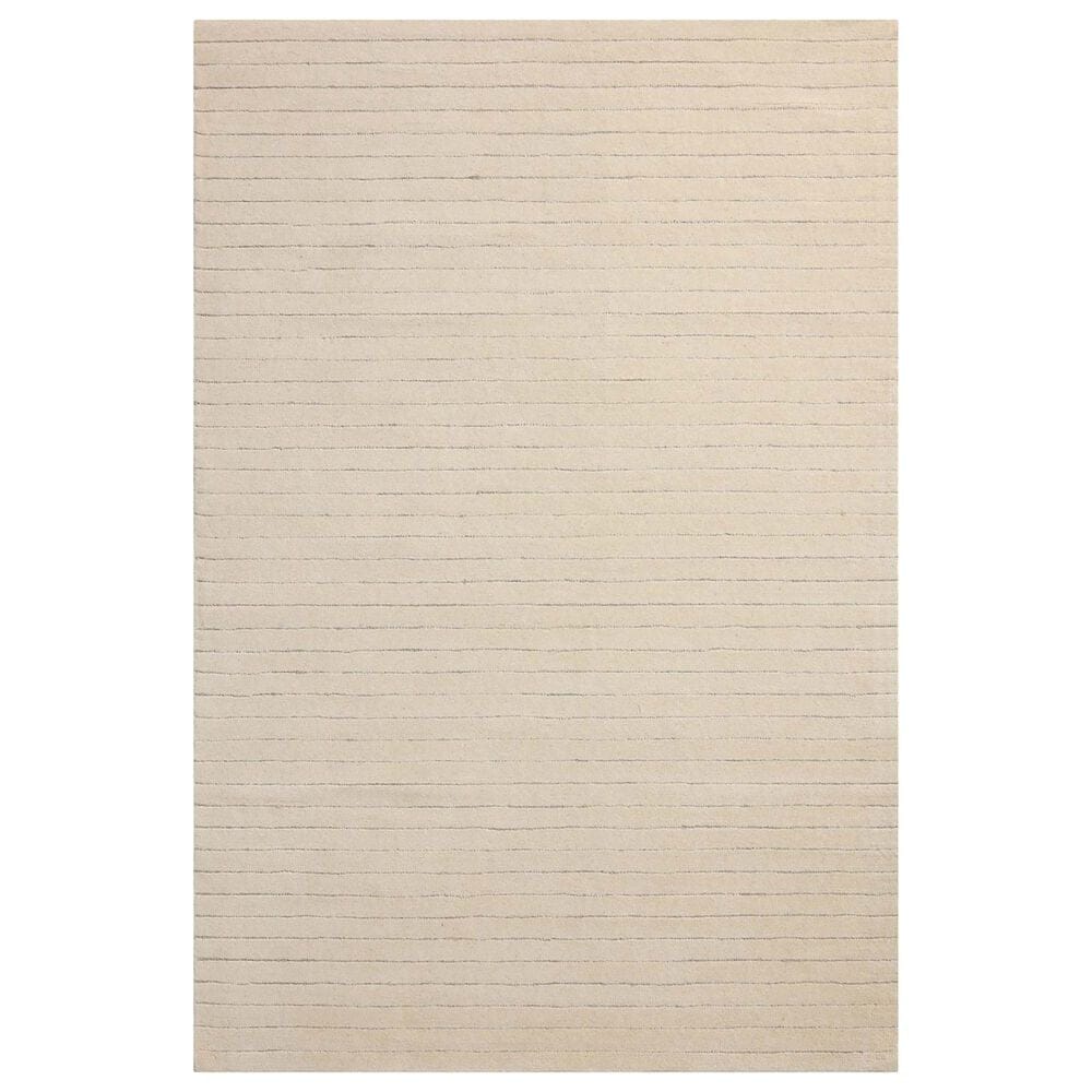 Loloi II Henry 5" x 7"6" Ivory and Dove Area Rug, , large