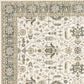 Oriental Weavers Andorra Oriental 9537P 8"6" x 11"7" Ivory Area Rug, , large
