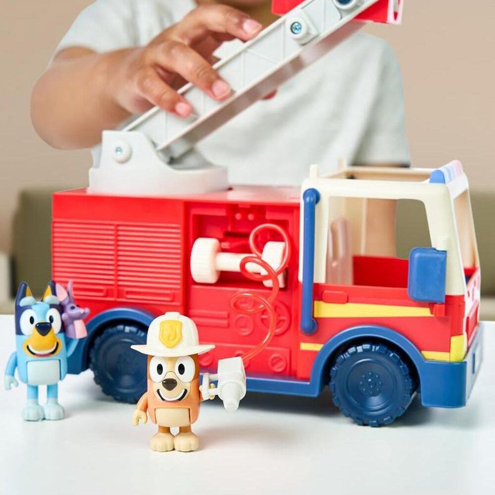Bluey Bingo Firetruck Vehicle in Multicolor, , large