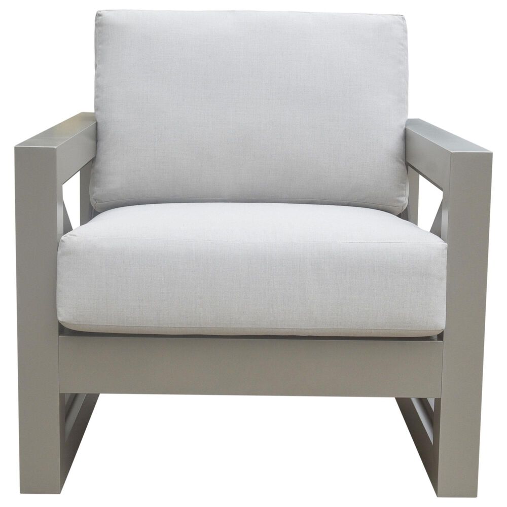 Steve Silver Co. Dalilah Patio Arm Chair in White, , large