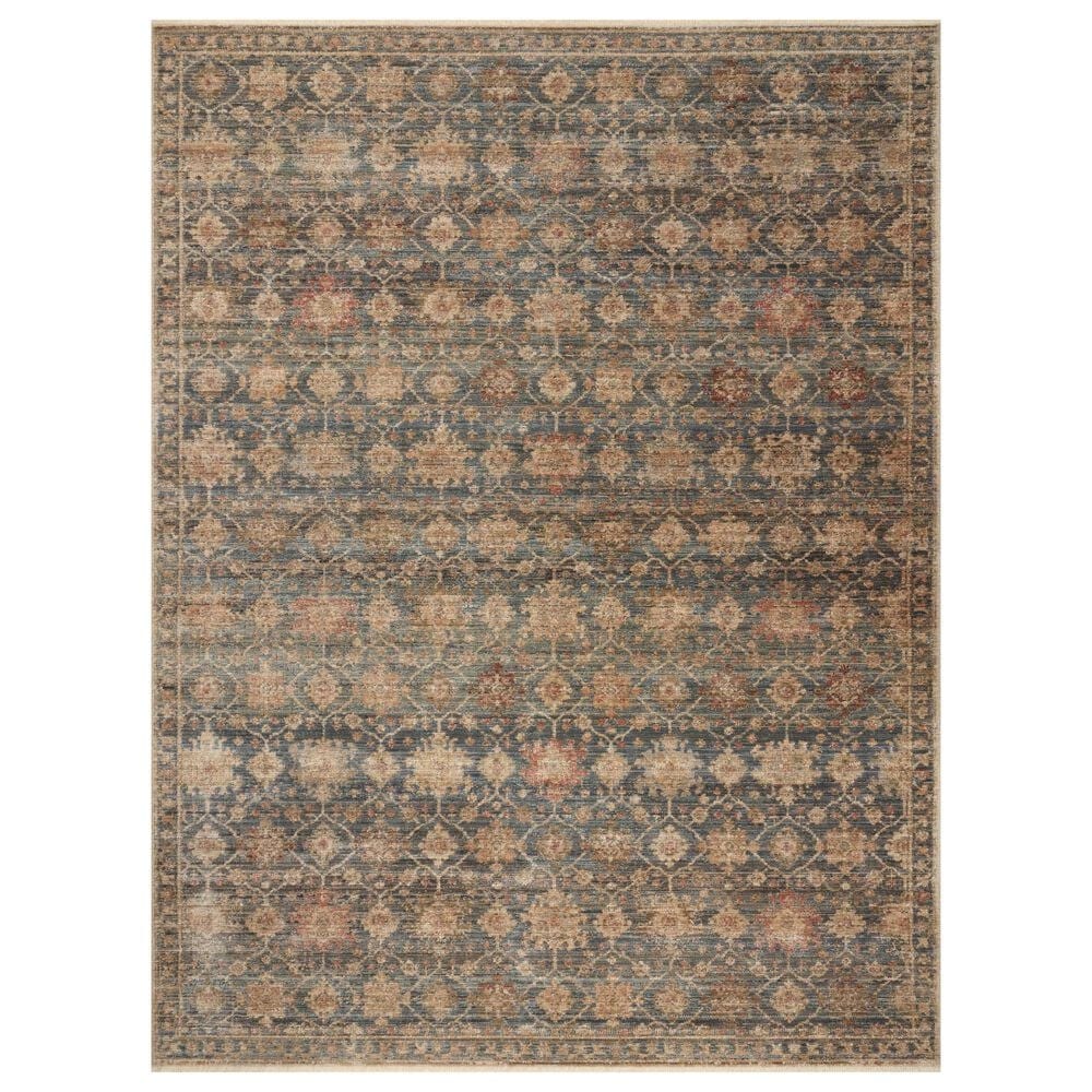 Amber Lewis x Loloi Molly Ocean and Sunset 9"6" x 13"6" Area Rug, , large
