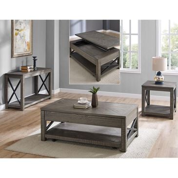 Crystal City Dexter Lift-Top Cocktail Table in Driftwood, , large