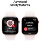 Apple Watch Series 11 (GPS+Cellular) 42mm Aluminum Case with Light Blush - M/L Sport Band in Rose Gold and 2-Year AppleCare+, , large