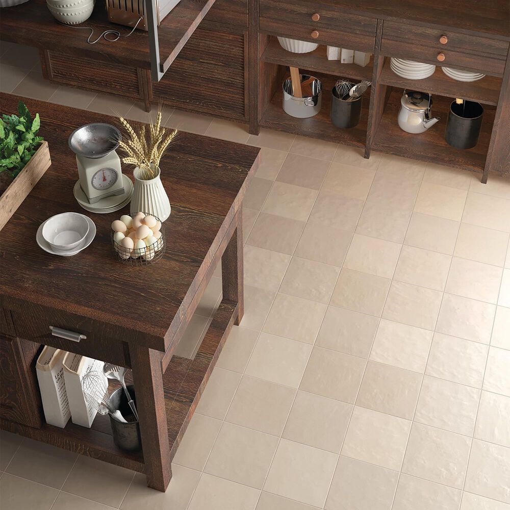 Emser Passion Crema 9&quot; x 9&quot; Matte Porcelain Tile, , large