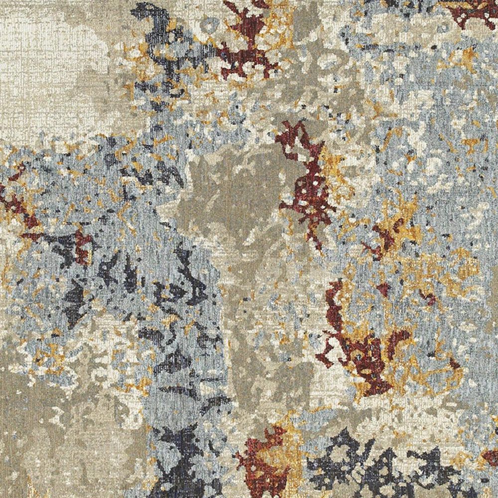 Oriental Weavers Evolution 8043K 5&#39;3&quot; x 7&#39;3&quot; Beige Area Rug, , large