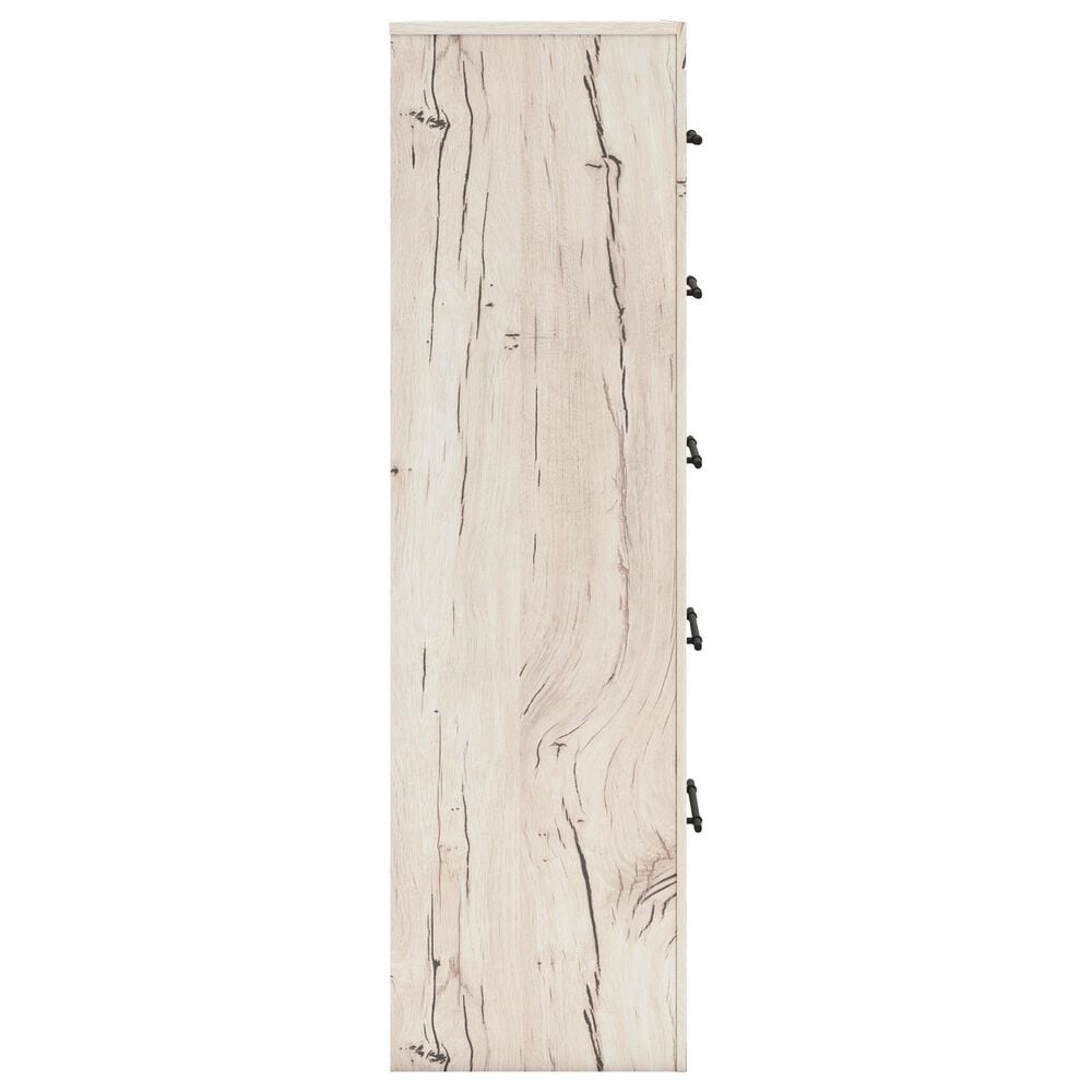 Ashley Lawroy 5-Drawer Chest in Light Natural, , large
