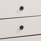 Walker Edison 3 Drawer Nightstand in White, , large