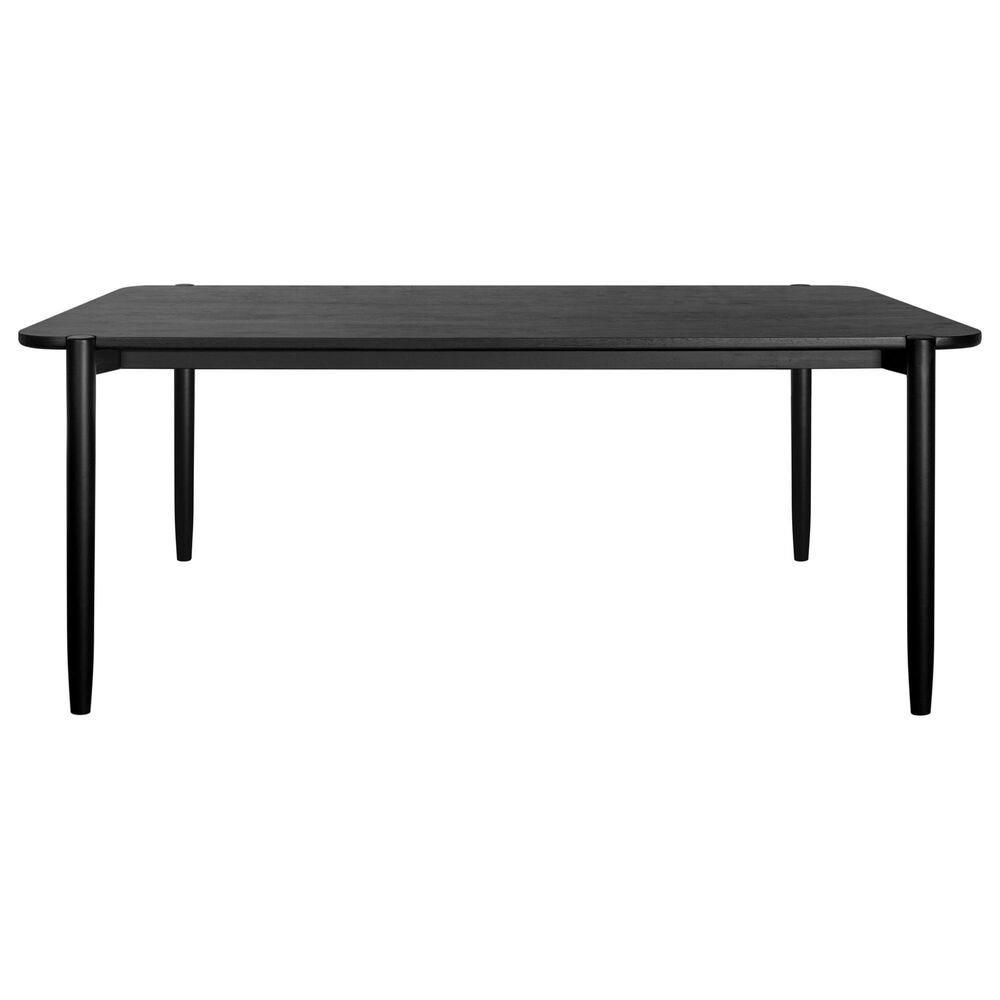Marquette Interiors Casal Dining Table in Black Finish, , large