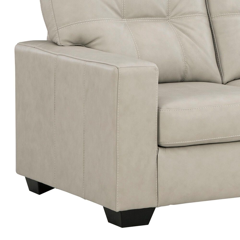 Ashley Santorine Stationary Loveseat in Bone, , large