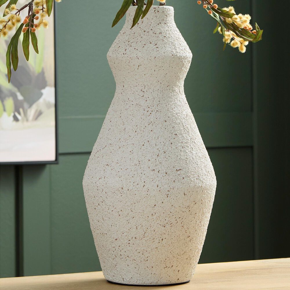Ashley Dawthorne 16.25" Vase in Cream, , large