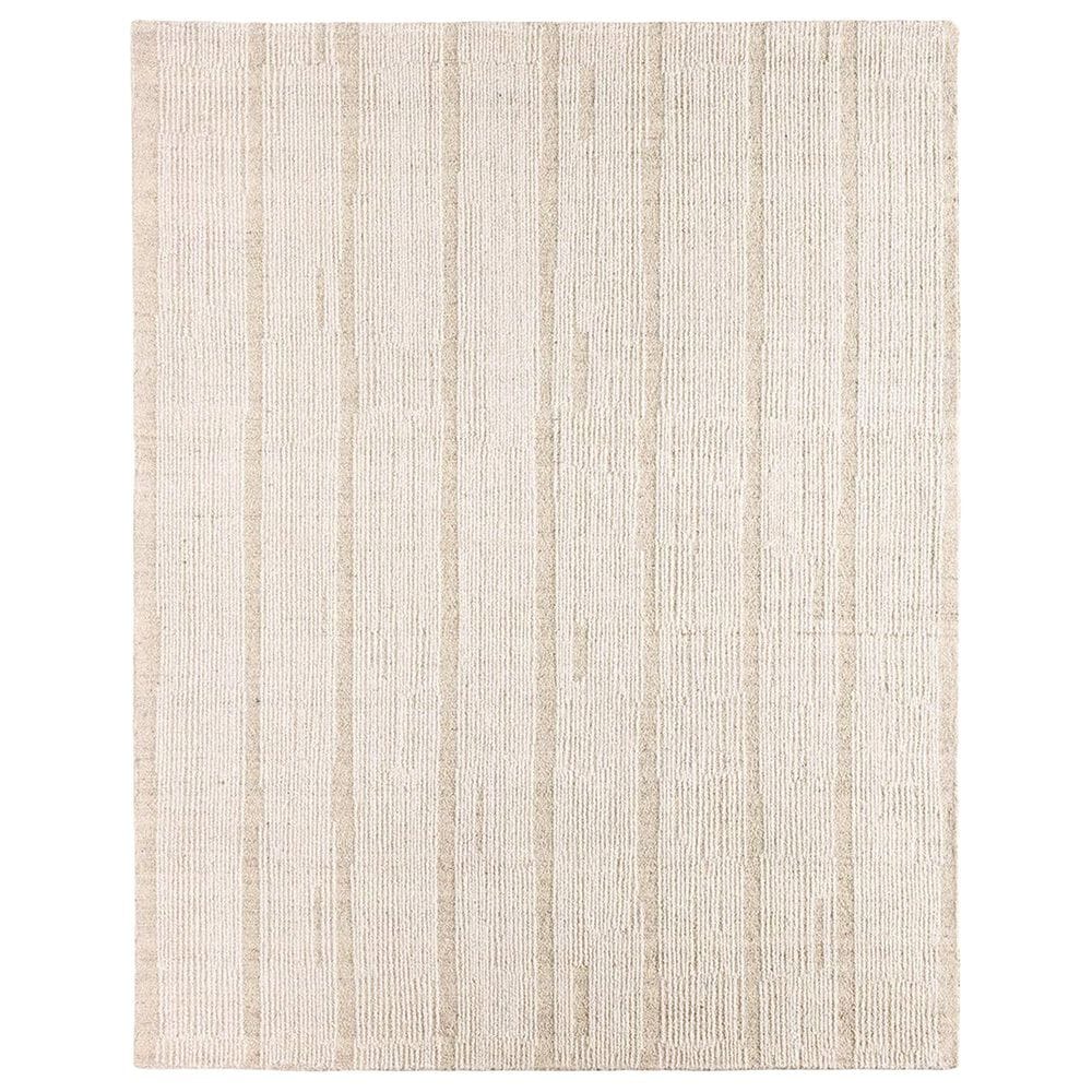 Jaipur Finnigan Edher White, Tan and Taupe 5" x 8" Area Rug, , large