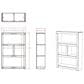 Legends Home Sausalito 49" Bookcase in Whiskey, , large
