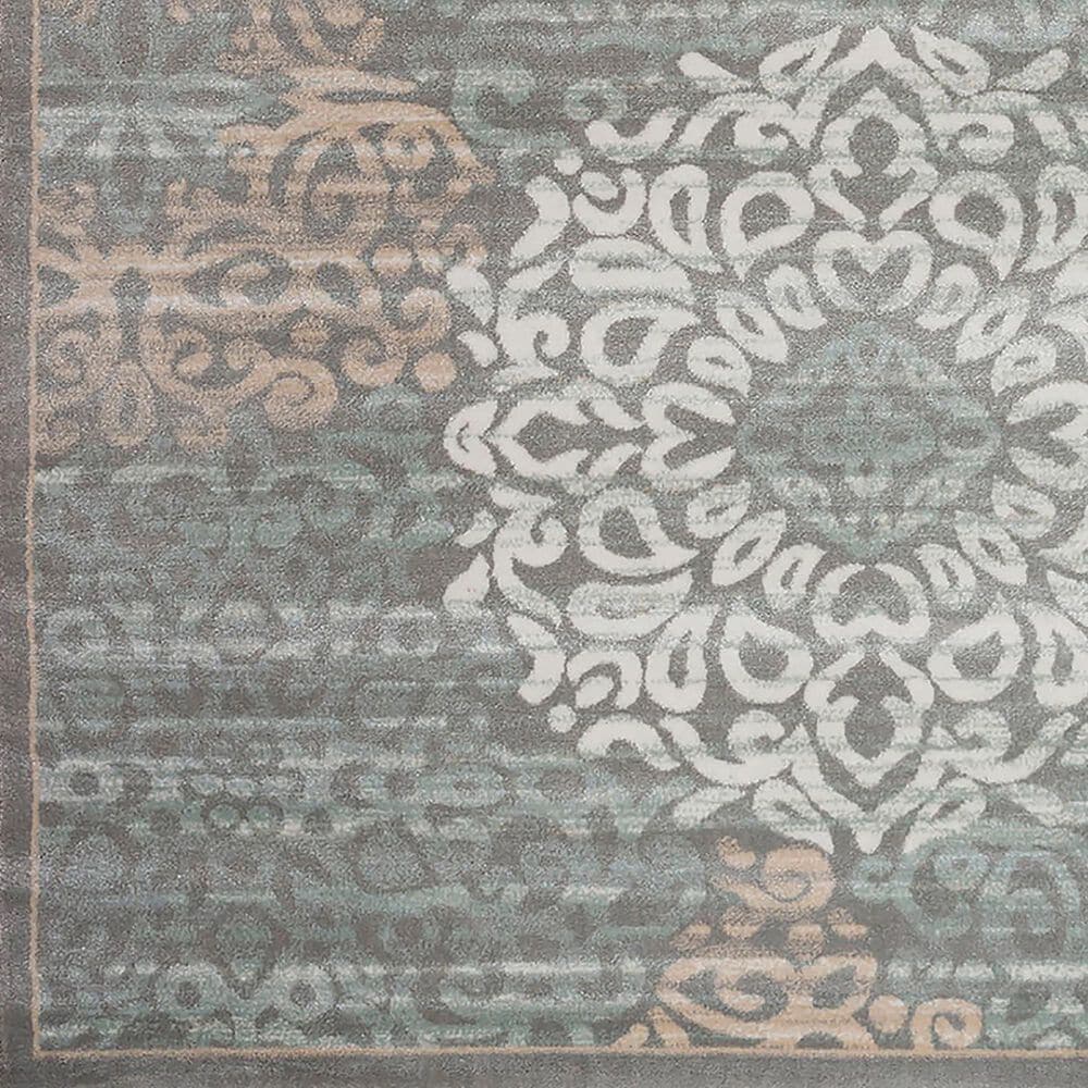 Radici USA Pisa 3471 Grey 7'10" Round Area Rug, , large