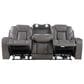 Steve Silver Daniel Triple Power Reclining Sofa in Mossy Gray, , large