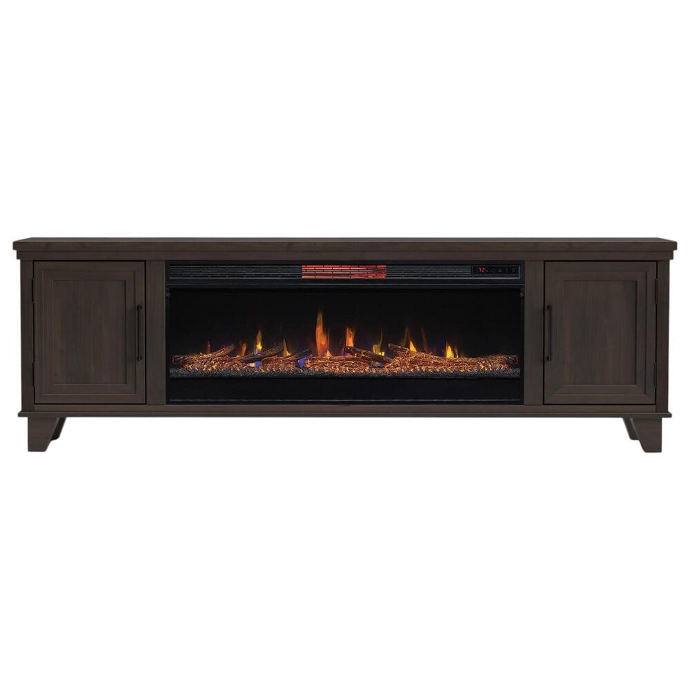 Legends Home Sonoma 78" Fireplace Console in Java, , large