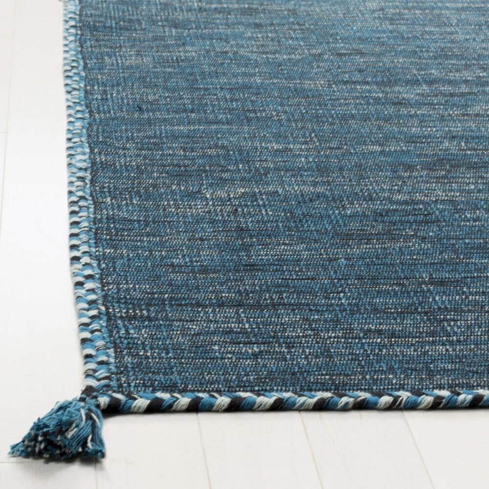 Safavieh Montauk 5&#39; Square Blue and Black Area Rug, , large