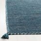 Safavieh Montauk 5" Square Blue and Black Area Rug, , large
