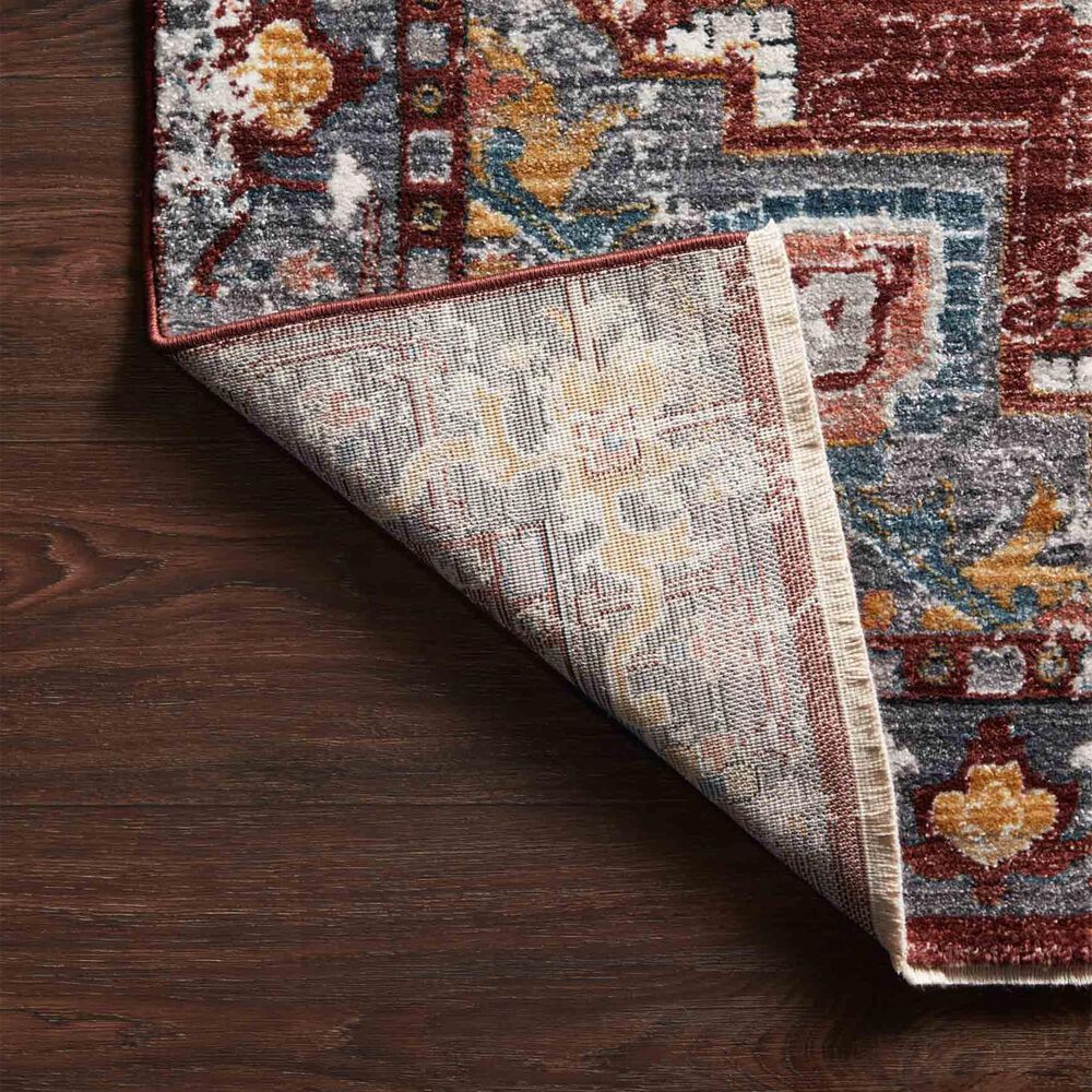 Loloi II Samra SAM-10 2&#39;3&quot; x 3&#39;10&quot; Brick and Grey, , large