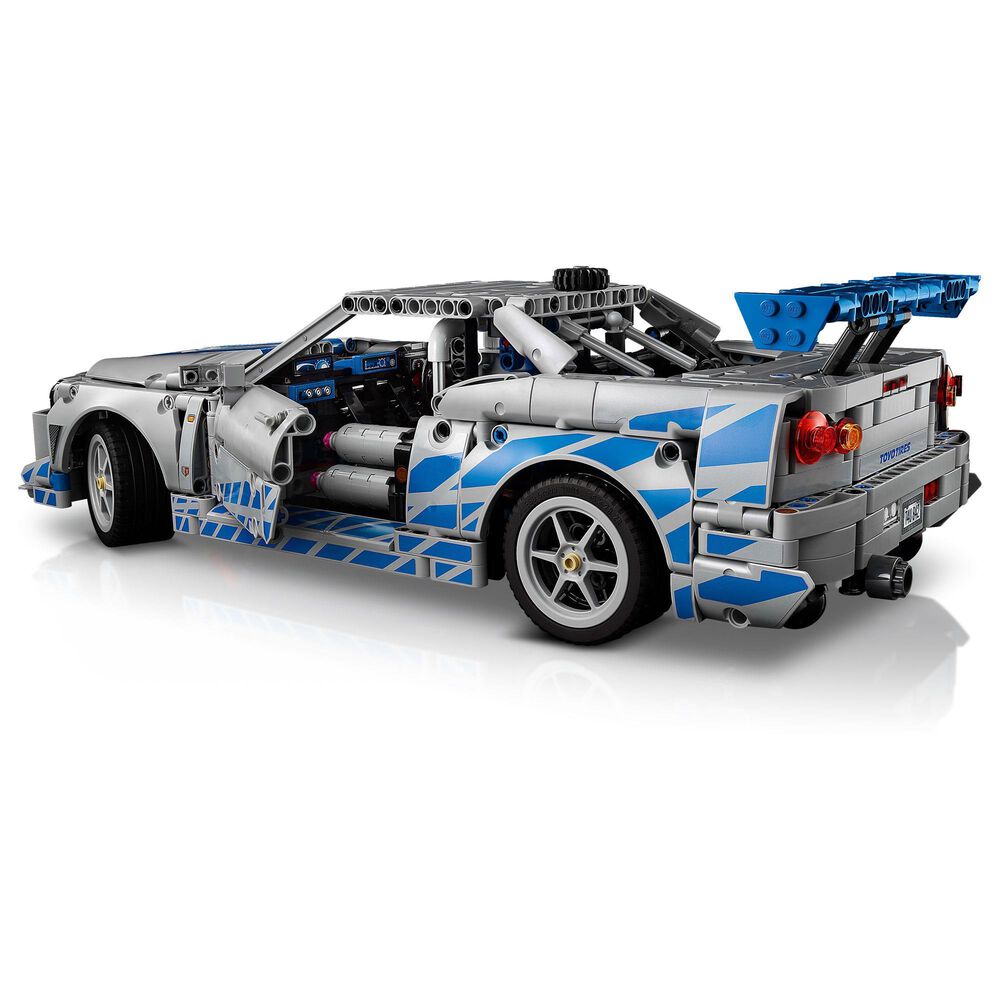 LEGO Technic 2 Fast 2 Furious Nissan Skyline GT-R (R34) Car Building Set, , large