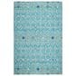 Dalyn Rug Company Portico PO4 Teal 3" x 5" Area Rug, , large