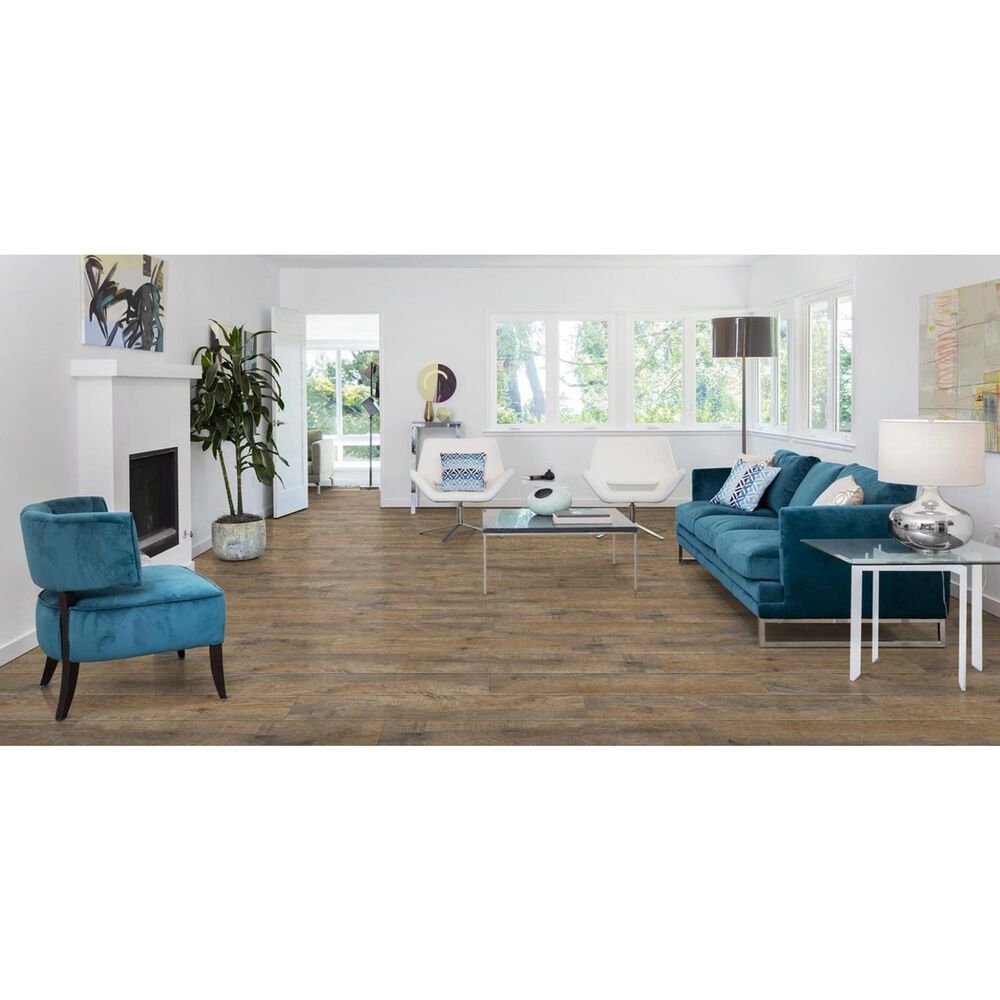 Tarkett NuGen Click Chestnut Ridge Furrowed 7&quot; x 48&quot; Luxury Vinyl Plank, , large