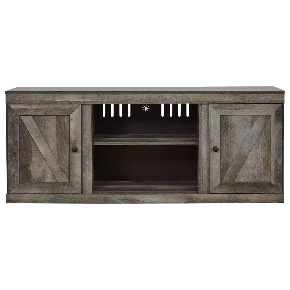 Ashley Wynnlow 60&quot; TV Stand in Gray, , large