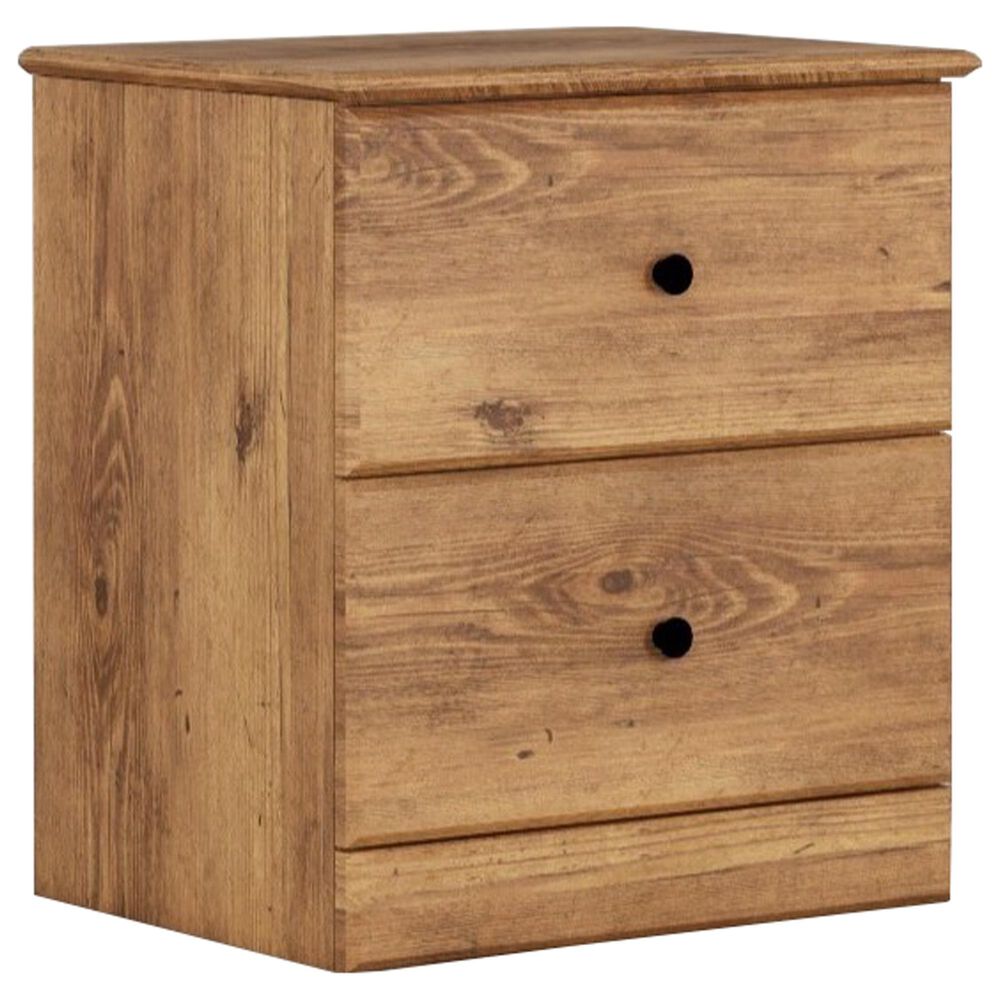 Lemoore Essentials 2-Drawer Nightstand in Saratoga Pine, , large