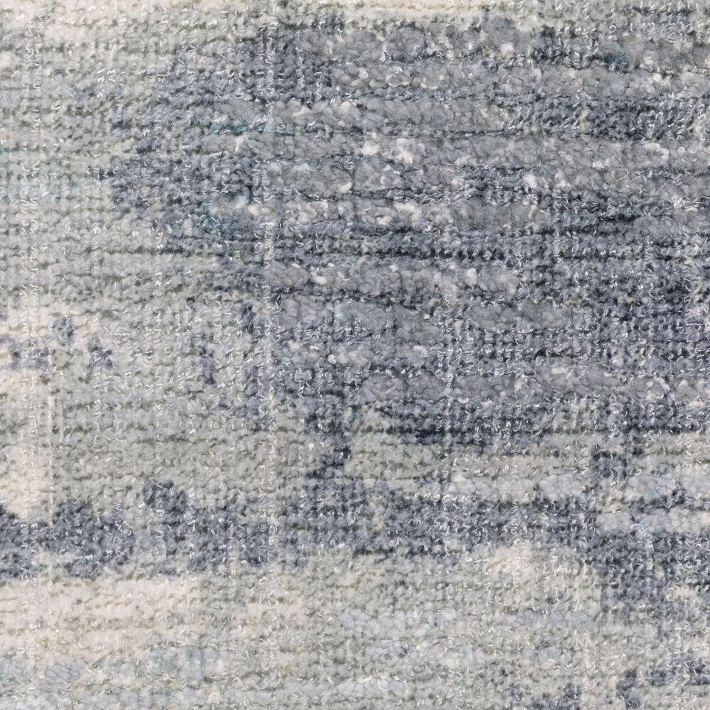 Oriental Weavers Clarke CLA07 Blue and Ivory 6&#39; x 9&#39;Area Rug, , large