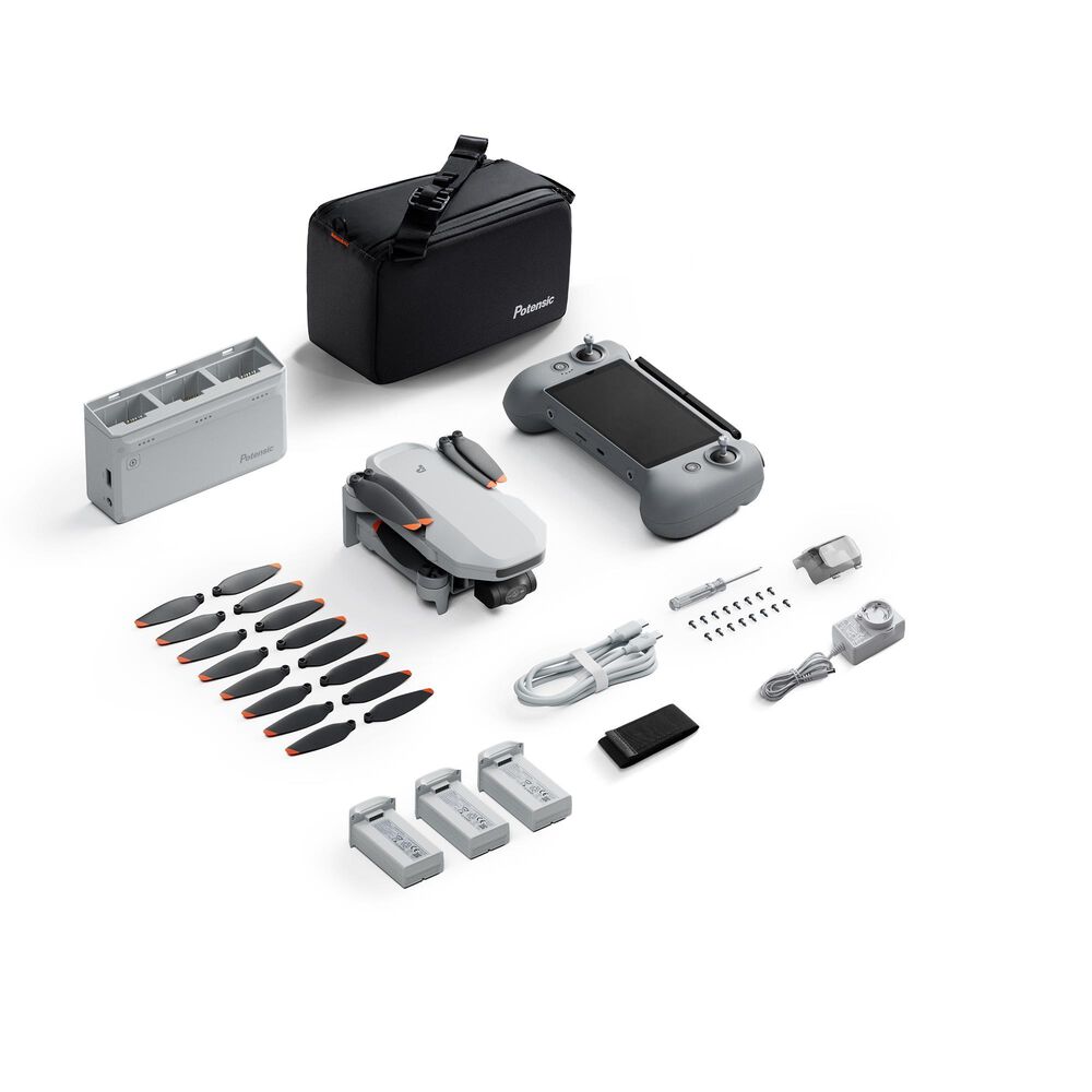 Potensic ATOM 2 Drone with 8K Camera, AI Track, 10km Video Transmission, Vertical Shooting - Remote Fly More Combo, , large