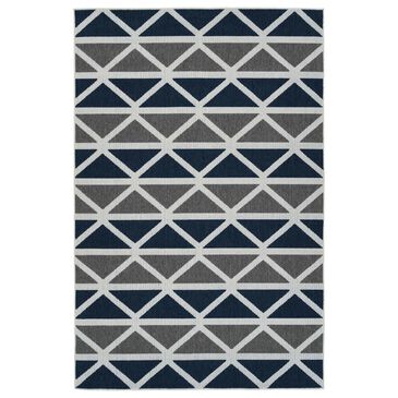 Kaleen Rugs Cabos CAB07-75 1"9" x 3" Grey Indoor/Outdoor Area Rug, , large