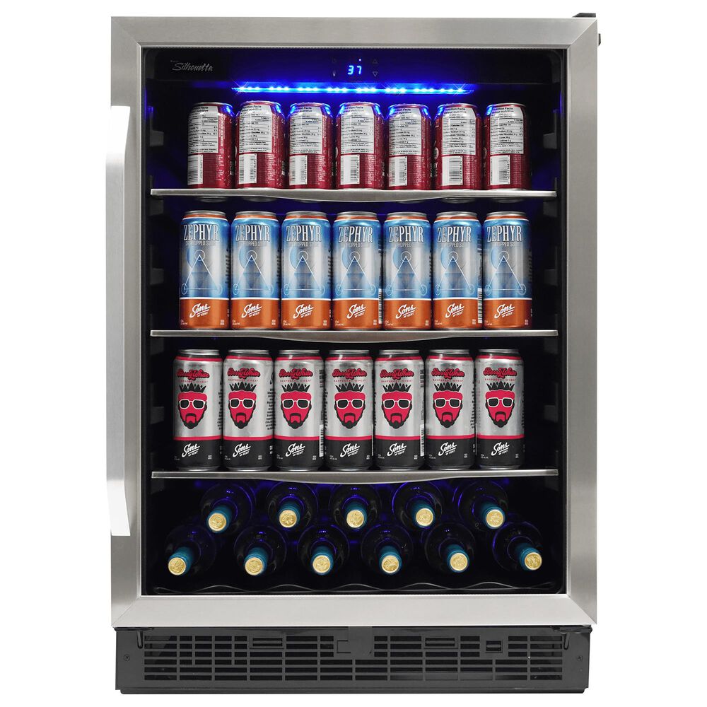 Danby Silhouette Riccotta 5.7 Cu. Ft. Built-In Beverage Center in Stainless Steel, , large