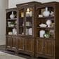 Riva Ridge Arlington Display Cabinet in Classic Brown, , large