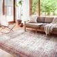 Loloi II Layla LAY-12 5" x 7"6" Ivory/Brick Area Rug, , large